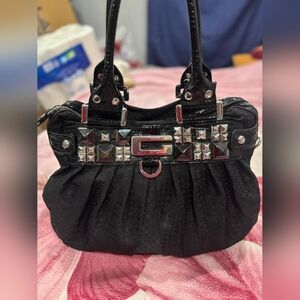 Guess Black Studded Women's Bag